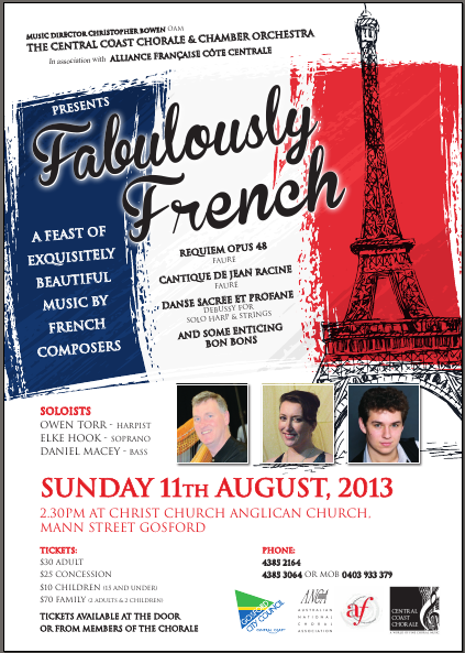 Fabulously French August 11, 2013 flyer