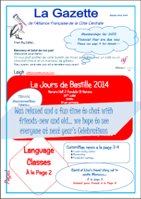AFCC Newsletter l'hiver 2014 (click image to view/download PDF)