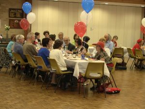 AFCC members enjoying lunch